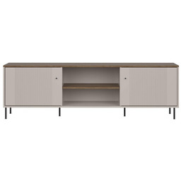 Szafka RTV TIRAMISU 2D Cashmere/Oak Antico