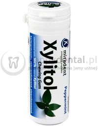 MIRADENT Xylitol Chewing Gum 30sztuk - guma