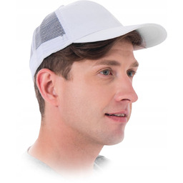CZMESH - Czapka z daszkiem - biały