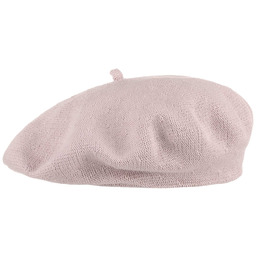Beret Bawełniany Biskaya by Lipodo, różowy