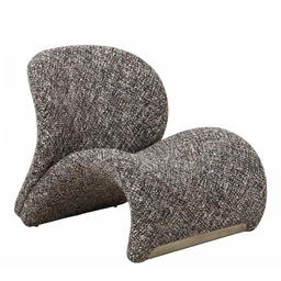 House Nordic SOFIA Fotel Wypoczynkowy / Brązowy