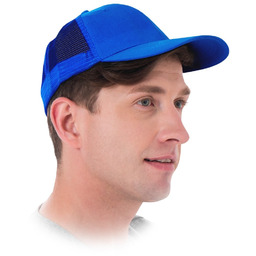 CZMESH - Czapka z daszkiem - niebieski