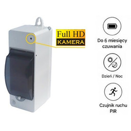 Mini kamera z czujnikiem ruchu PIR podczerwień