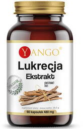 YANGO Lukrecja Ekstrakt 60caps