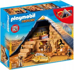 Playmobil History 5386 Piramida Faraona Historia Zabawa Egipcjanie