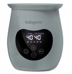 Elektroniczny podgrzewacz pokarmu i sterylizator Honey Szary Babyono