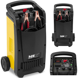 Prostownik samochodowy warsztatowy z rozruchem awaryjnym 12/24 V