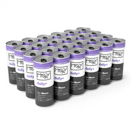 GymBeam MOXY daily+ 330 ml niebieskie winogrono