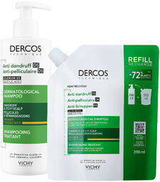 Zestaw Vichy Dercos Anti Dandruff DS, szampon przeciwłupieżowy,