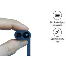 Mini kamera 120 stopni pluskwa z czujnikiem ruchu