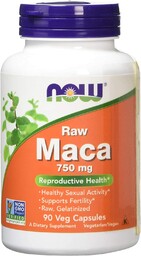 Now Foods Maca 750 Mg Raw - 90