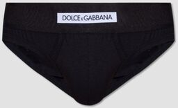 DOLCE & GABBANA Czarne slipy