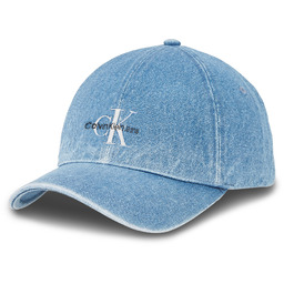 Czapka z daszkiem Calvin Klein Denim K60K611979 Niebieski
