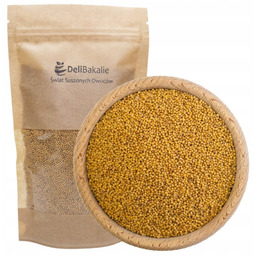 Gorczyca biała ziarno 5kg naturalna DeliBakalie