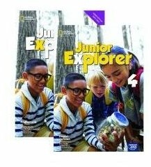 Pakiet Junior Explorer 4 NEON. Podręcznik i zeszyt