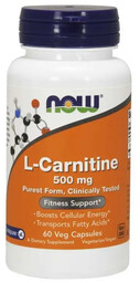 Now Foods L-Carnitine 500mg - 60 Vcaps