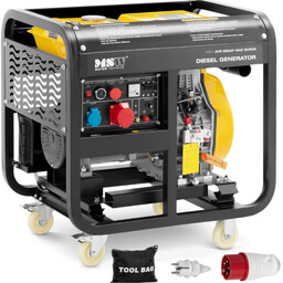 Agregat generator prądotwórczy diesel mobilny 240/400 V 8500