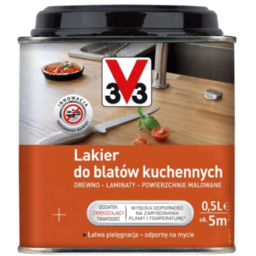 V33 Lakier do blatów kuchennych bezbarwny 0,5L