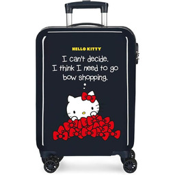 Hello Kitty walizka, czarny, 38x55x20 cm, walizka kabinowa