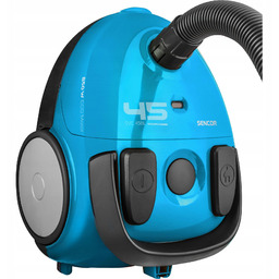 Cichy lekki odkurzacz workowy 850W 1,5L 79dB niebieski
