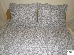 Karo Pościel z kory 140x200 173 szara białe