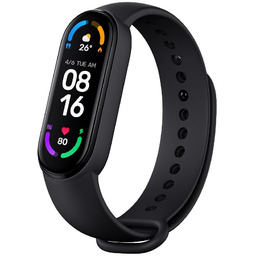Xiaomi, Smart opaska, Mi Smart Band 6, czarna