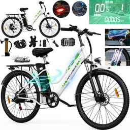 Witambike Rower elektryczny 15AH 540Wh 100KM 26"E-BIKE Shimano