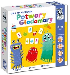KAPITAN NAUKA Gra edukacyjna Potwory Głodomory
