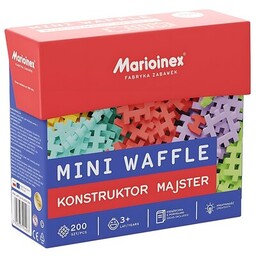 MARIOINEX Klocki elastyczne Mini Waffle Konstruktor Majster 904268