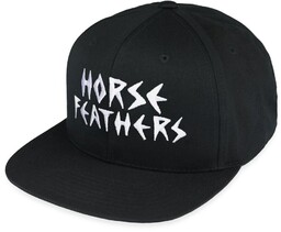 czapka dziecięca HORSEFEATHERS IKE YOUTH CAP Black