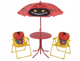 Komplet Mebli Ogrodowych Biedronka Patio 4-EL
