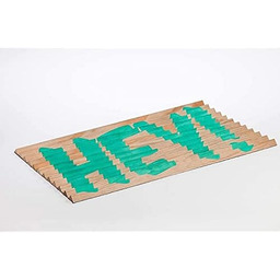 Vicara HHB wazon dekoracyjny, drewno sosnowe i filc