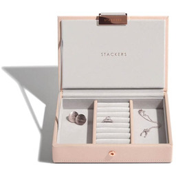 Stackers Pudełko na biżuterię z pokrywką (różowe +