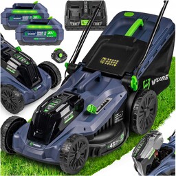 Kosiarka Akumulatorowa Bezszczotkowa 43CM Do Trawy 2X Aku