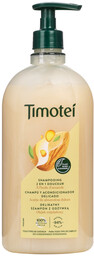 Timotei - Delikatny szampon z odżywką do włosów