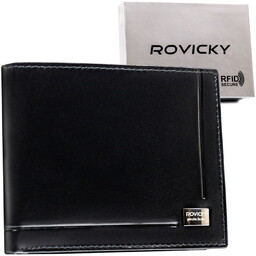 Portfel męski Rovicky CPR-06-NBAR czarny