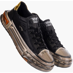 Buty Męskie Skórzane John Doubare Czarny 44