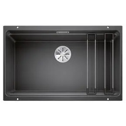 Blanco ETAGON 700-U 525167 Granitowy Aluminium Zlewozmywak prostokątny