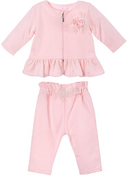TR-75730Dres bawełniany niemowlęcy różowy Flawia 74