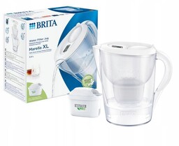 Dzbanek filtrujący Biały Brita Marella XL 1 wkład