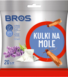 Bros Kulki na mole lawenda 20 szt.