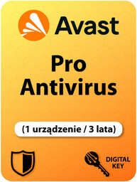 Avast Pro Antivirus (1 urządzeń / 3 lata)