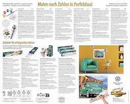 Schipper 609130912 Malowanie według numerów  Volkswagen Beetle