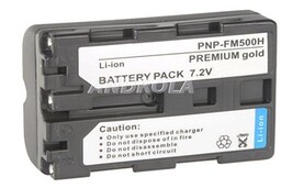 Bateria Sony NP-FM500H DSLRA200 A300 A350 1600mAh