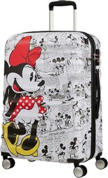 American Tourister Spin.67/24 Disney Walizka, Biały (Minnie Comics
