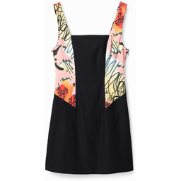 Sukienka mini z motywem orchidei M. Christian Lacroix