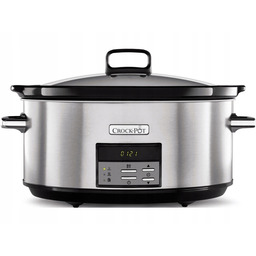 Wolnowar Crockpot CSC063X Czarno-srebrny