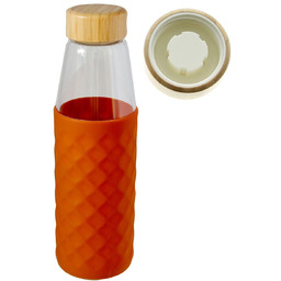 Bidon Butelka Szklana Na Wodę 0.5L Pokrowiec