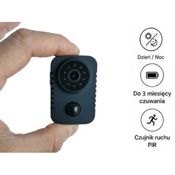 Mini kamera 120 stopni z czujnikiem ruchu PIR