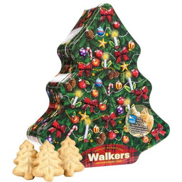 Ciasteczka Maślane Walkers Pure Butter Shortbread Puszka Choinka